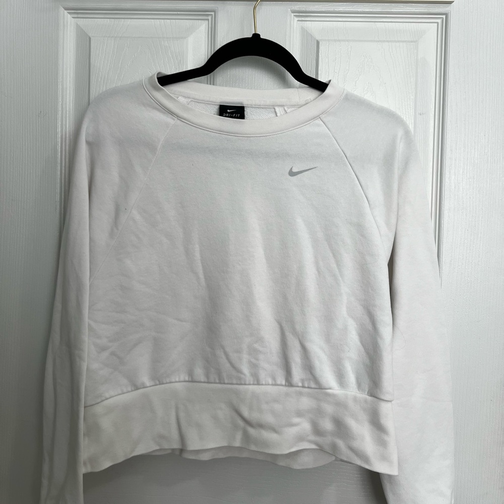 Nike cropped cut out sweatshirt